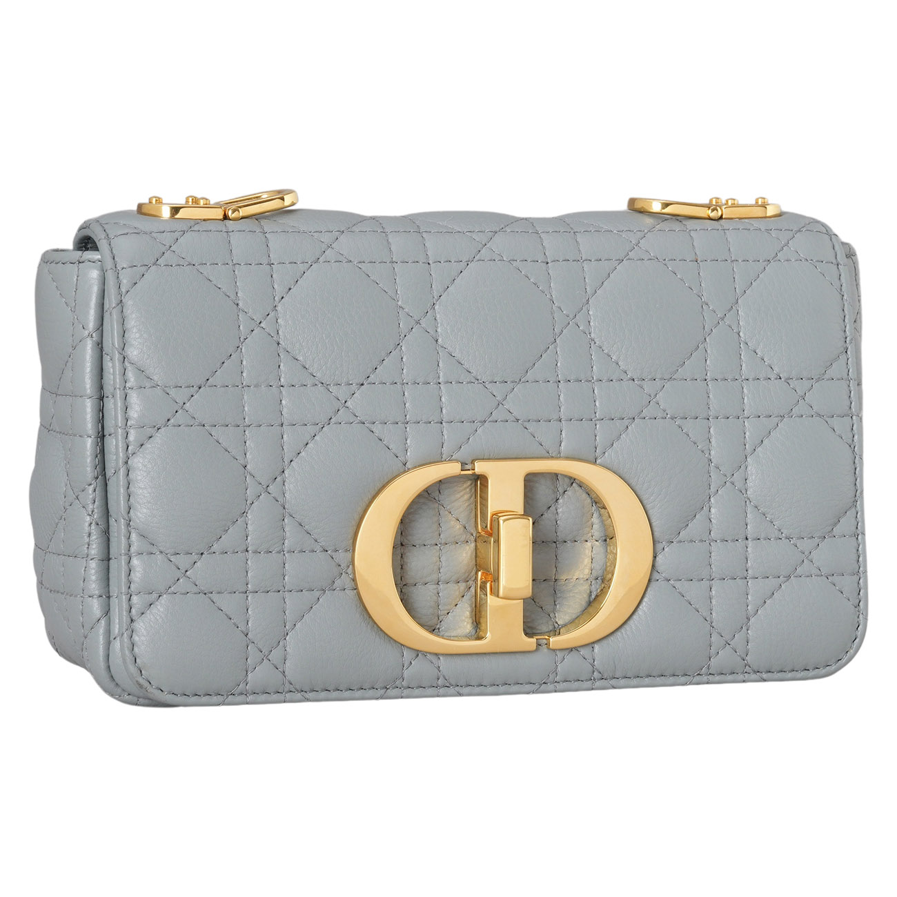 CHRISTIAN DIOR(USED)디올 카로 스몰 스톤 그레이